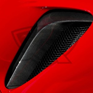 Ferrari SF90 Carbon Fiber Side Air Intakes